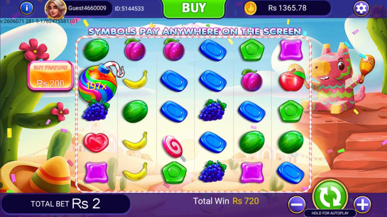 Sweet Bonanza slot in Slot Club